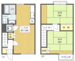 サンベルテ戸塚Aの物件間取画像